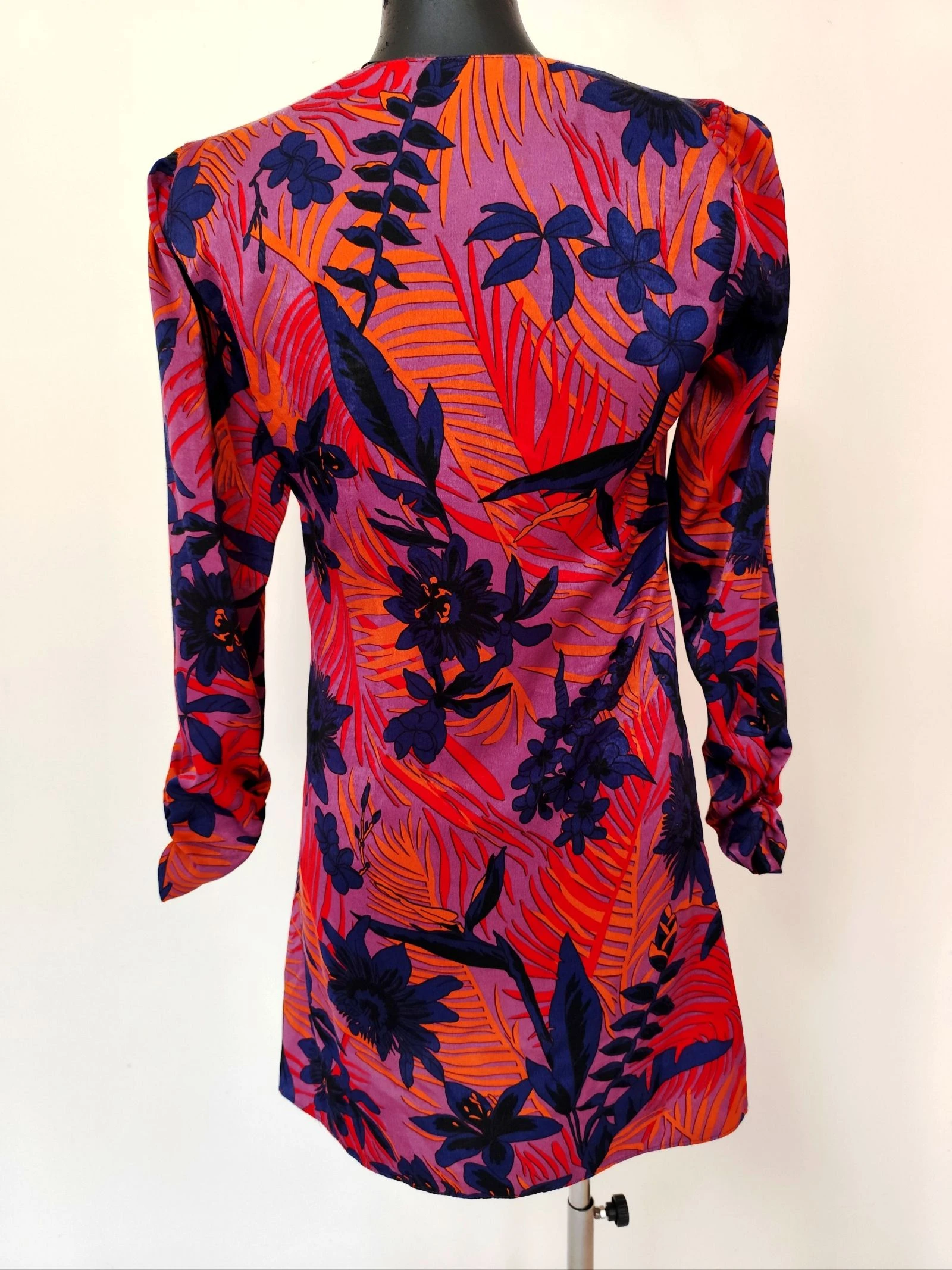 Korte Jurk met Bloemenpatroon - Zara (XS) – photo 3